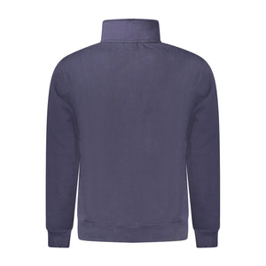 Napapijri Blue Cotton Men Sweater