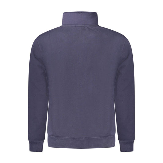 Napapijri Blue Cotton Men Sweater