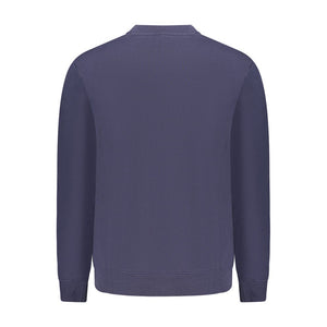 Napapijri Blue Cotton Men Sweater