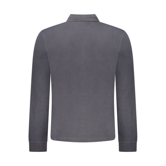 Napapijri Black Cotton Men Polo Shirt