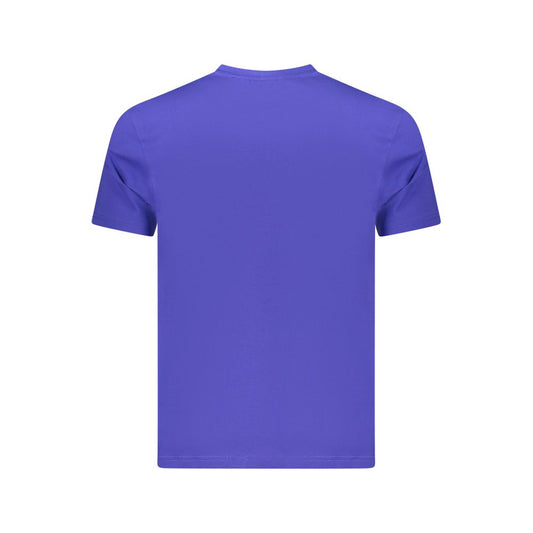 Napapijri Blue Cotton Men T-Shirt