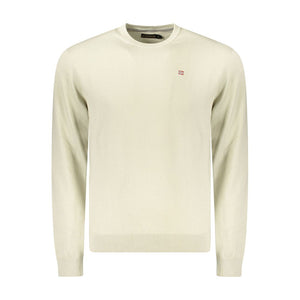 Napapijri Beige Cotton Men Sweater