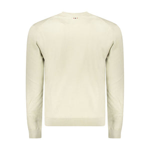 Napapijri Beige Cotton Men Sweater