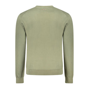 Napapijri Green Cotton Men Sweater