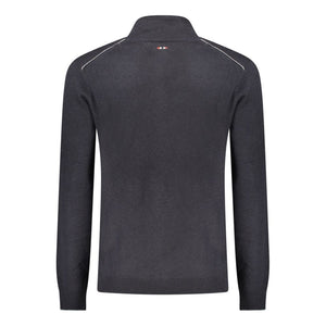 Napapijri Black Wool Men Sweater