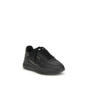 Axel Arigato Black Leather Athletic Sneakers