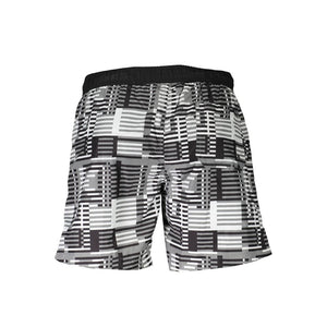Karl Lagerfeld Nero Polyester Men's Swim Boxer