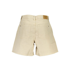 Desigual Beige Cotton Women Short