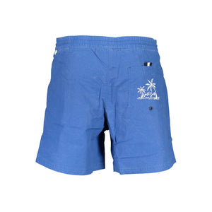 North Sails Blu Polyester Men's Swim Trunk