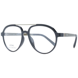 Sting Black Plastic Glasses (Frames)