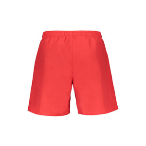 Fila Red Polyester Men's Swim Trunk