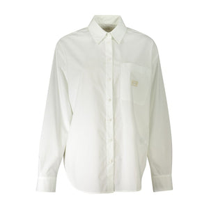 Calvin Klein Bianco Cotton Women's Shirt