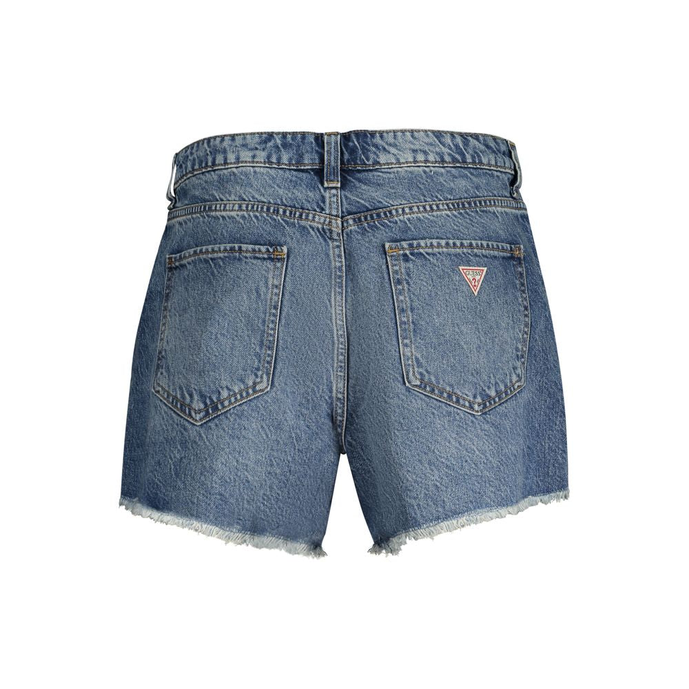 Guess Jeans Azzurro Cotton Women's Short