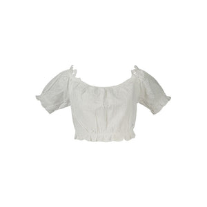 Guess Jeans Bianco Cotton Women Shirt