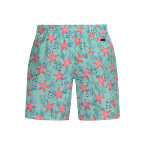 Norway 1963 Azzurro Polyester Men's Swim Boxer