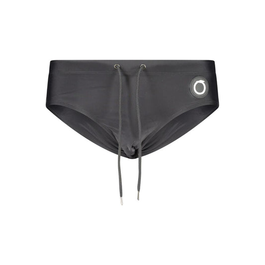 Trussardi Black Poliammide Men's Swim Briefs
