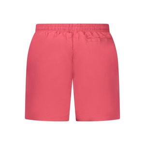 Napapijri Rosso Poliammide Men's Swim Boxer