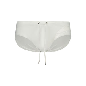 Trussardi Bianco Poliammide Men Swim Brief