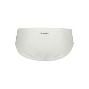 Trussardi Bianco Poliammide Men Swim Brief