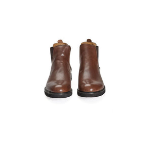 Roberto Pepe Luxury Brown Calfskin Men Boot