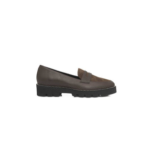 Cerruti 1881 Brown Cowhide Women Loafer