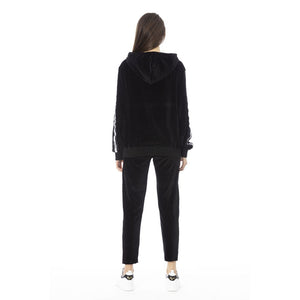 Baldinini Trend Black Cotton Women Sweater