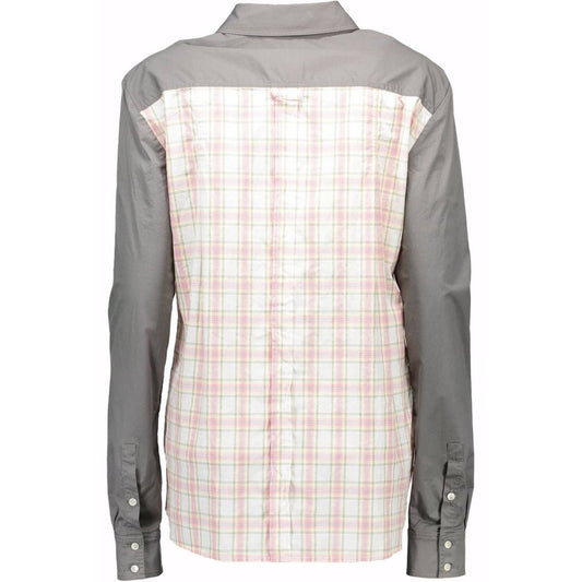 John Galliano Grigio Cotton Women's Shirt