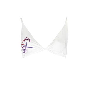 Karl Lagerfeld White Elastane Swimwear