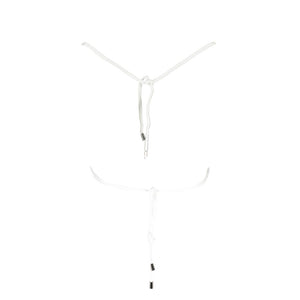 Karl Lagerfeld White Elastane Swimwear