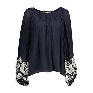 Kocca Blue Viscose Shirt