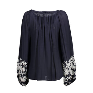 Kocca Blue Viscose Shirt