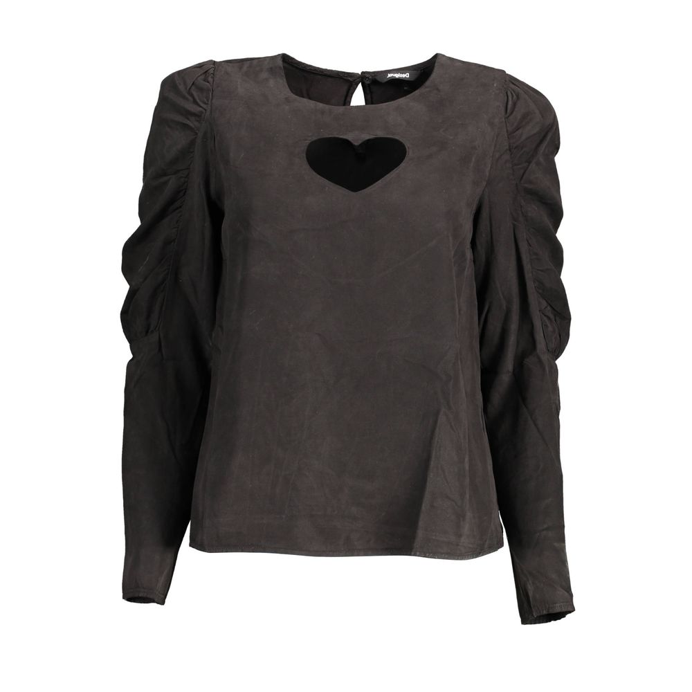 Desigual Black Lyocell Shirt