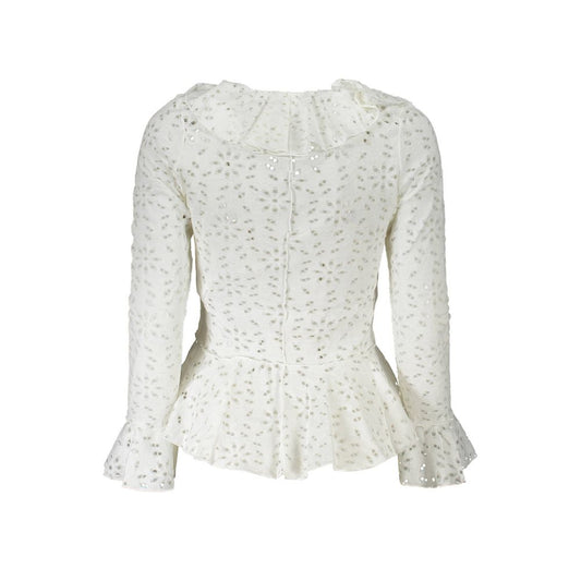 Desigual Bianco Poliammide Women's Blouse