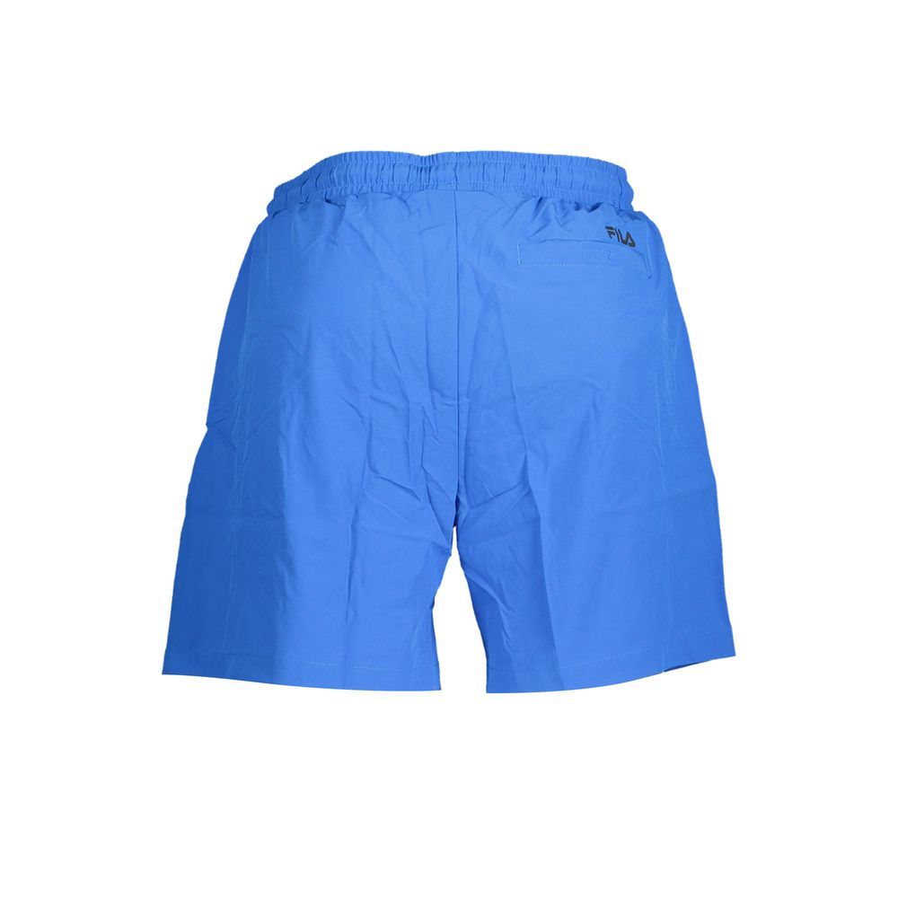 Fila Blu Polyester Mens Swim Trunk