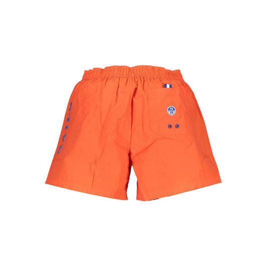 North Sails Rosso Polyester Men Swimwear