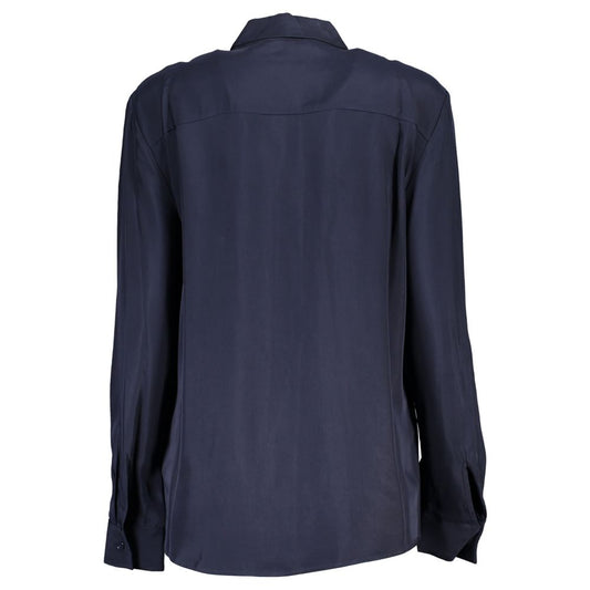 Tommy Hilfiger Blue Viscose Woman Shirt