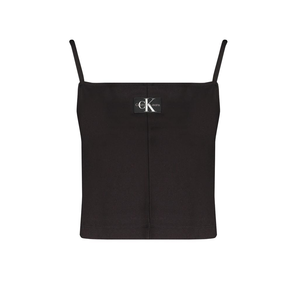 Calvin Klein Nero Viscosa Donna Camicietta