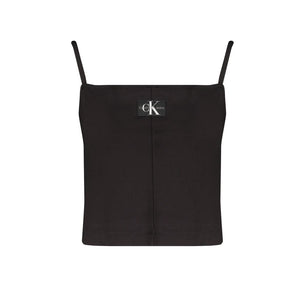 Calvin Klein Nero Viscosa Donna Camicietta