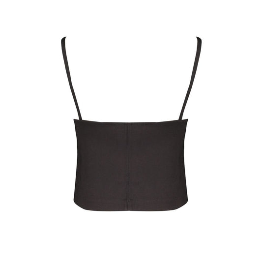 Calvin Klein Nero Viscosa Donna Camicietta