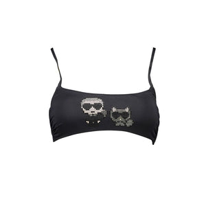 Karl Lagerfeld Black Polyamide Women Swimsuit