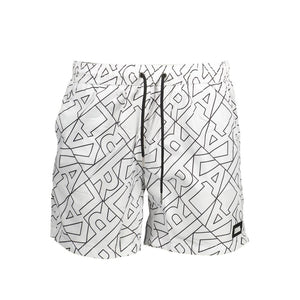 Karl Lagerfeld White Polyester Men's Swim Boxer