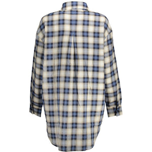 Desigual Blu Cotton Women Shirt