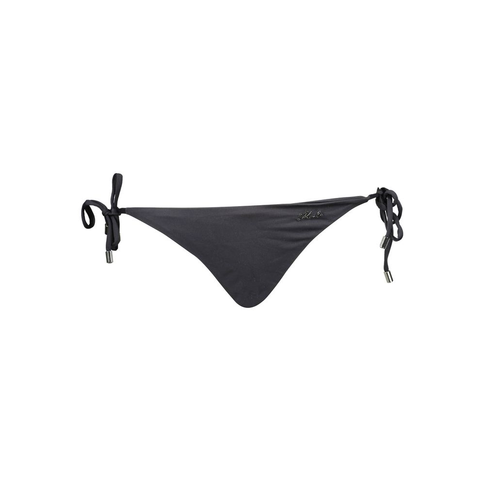 Karl Lagerfeld Black Polyamide Women's Swim Brief