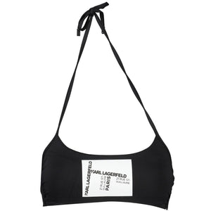 Karl Lagerfeld Black Polyamide Women Swimsuit