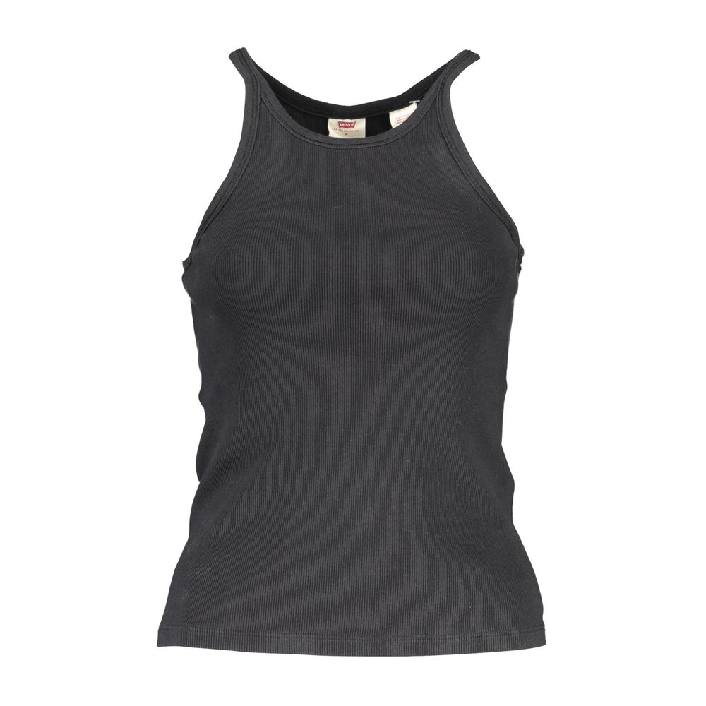 Levi's Black Cotton Womens Tank Top