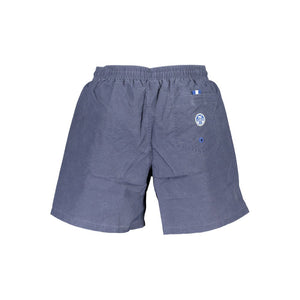 North Sails Blu Polyester Men's Swim Boxer