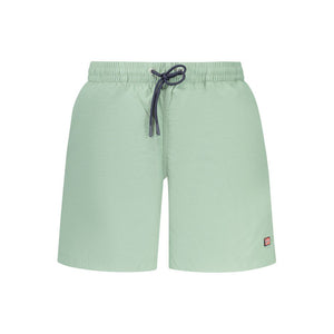 Norway 1963 Verde Poliammide Men's Swim Boxer