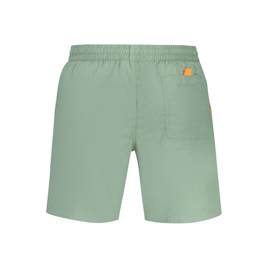 Norway 1963 Verde Poliammide Mens Swim Boxer