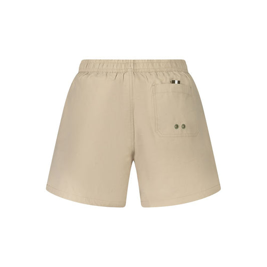 North Sails Beige Nylon Men's Swim Trunk