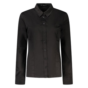 Guess Jeans Black Cotton Women Shirt